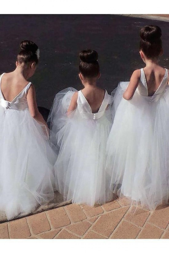 Cute Tulle Flower Girl Dresses 905051 Cute Tulle Flower Girl Dresses 905051
