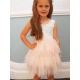 Short Lace and Tulle Knee Length Flower Girl Dresses 905071 Short Lace and Tulle Knee Length Flower Girl Dresses 905071