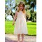 Knee Length Lace Flower Girl Dresses 905075