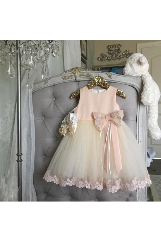 Cute Lace and Tulle Flower Girl Dresses 905076 Cute Lace and Tulle Flower Girl Dresses 905076