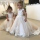 Lace and Tulle Flower Girl Dresses 905083