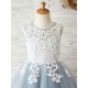 Lace and Tulle Flower Girl Dresses 905085