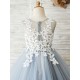 Lace and Tulle Flower Girl Dresses 905085