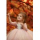 Cute Sequins and Tulle Flower Girl Dresses with Sleeves 905096