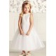 Cute Knee Length Lace and Tulle Flower Girl Dresses 905098