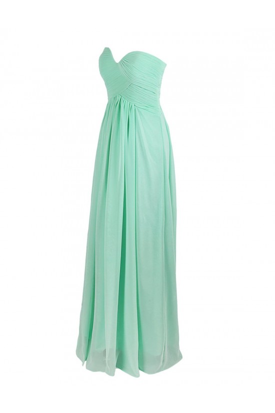 Empire Sweetheart Mint Green Long Chiffon Bridesmaid Dresses/Wedding Party Dresses/Maternity Dresses BD010005 Empire Sweetheart Mint Green Long Chiffon Bridesmaid Dresses/Wedding Party Dresses/Maternity Dresses BD010005