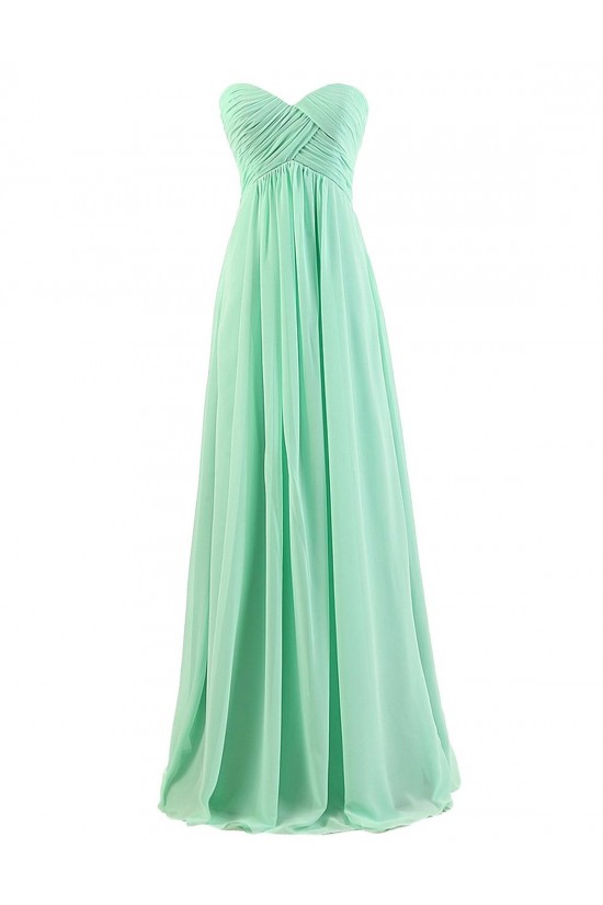 Empire Sweetheart Mint Green Long Chiffon Bridesmaid Dresses/Wedding Party Dresses/Maternity Dresses BD010005 Empire Sweetheart Mint Green Long Chiffon Bridesmaid Dresses/Wedding Party Dresses/Maternity Dresses BD010005