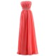 Strapless Long Chiffon Beaded Bridesmaid Dresses/Wedding Party Dresses BD010006 Strapless Long Chiffon Beaded Bridesmaid Dresses/Wedding Party Dresses BD010006