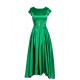 A-Line Short Sleeve Short Green Bridesmaid Dresses/Wedding Party Dresses BD010014