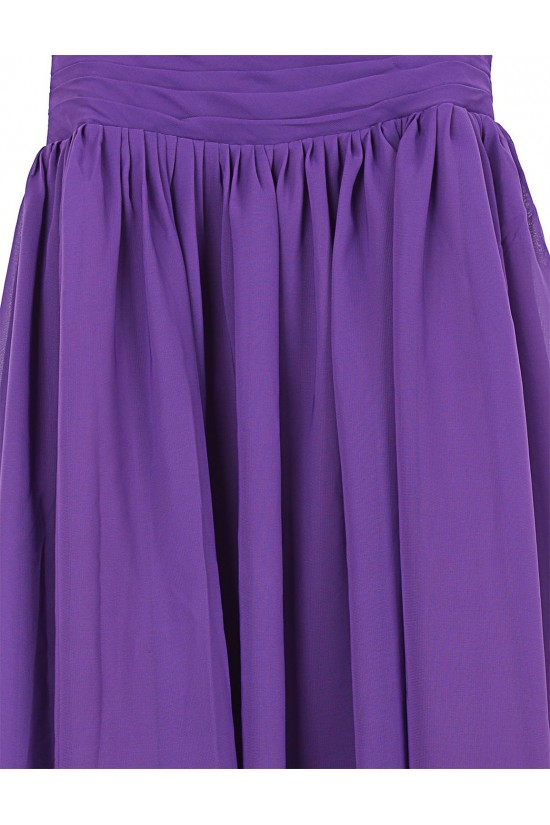 A-Line Straps Short Purple Chiffon Bridesmaid Dresses/Wedding Party Dresses BD010016 A-Line Straps Short Purple Chiffon Bridesmaid Dresses/Wedding Party Dresses BD010016