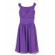 A-Line Straps Short Purple Chiffon Bridesmaid Dresses/Wedding Party Dresses BD010016 A-Line Straps Short Purple Chiffon Bridesmaid Dresses/Wedding Party Dresses BD010016