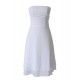 A-Line Strapless Short White Bridesmaid Dresses/Wedding Party Dresses BD010025 A-Line Strapless Short White Bridesmaid Dresses/Wedding Party Dresses BD010025
