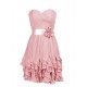 A-Line Sweetheart Pink Short Bridesmaid Dresses/Wedding Party Dresses BD010028 A-Line Sweetheart Pink Short Bridesmaid Dresses/Wedding Party Dresses BD010028