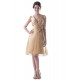 A-Line V-Neck Short Gold Bridesmaid Dresses/Wedding Party Dresses BD010031 A-Line V-Neck Short Gold Bridesmaid Dresses/Wedding Party Dresses BD010031