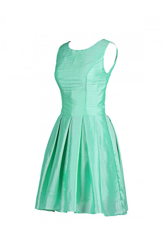 A-Line Short Green Bridesmaid Dresses/Wedding Party Dresses BD010032 A-Line Short Green Bridesmaid Dresses/Wedding Party Dresses BD010032