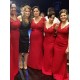 Mermaid V-Neck Lace Long Red Bridesmaid Dresses/Wedding Party Dresses BD010039 Mermaid V-Neck Lace Long Red Bridesmaid Dresses/Wedding Party Dresses BD010039