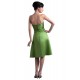 A-Line Short Green Satin Bridesmaid Dresses/Wedding Party Dresses BD010043 A-Line Short Green Satin Bridesmaid Dresses/Wedding Party Dresses BD010043