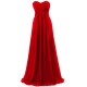A-Line Sweetheart Long Chiffon Bridesmaid Dresses/Wedding Party Dresses BD010048