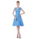 A-Line V-Neck Short Blue Taffeta Bridesmaid Dresses/Wedding Party Dresses BD010063 A-Line V-Neck Short Blue Taffeta Bridesmaid Dresses/Wedding Party Dresses BD010063