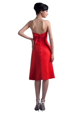Short Sweetheart Red Bridesmaid Dresses/Wedding Party Dresses BD010064