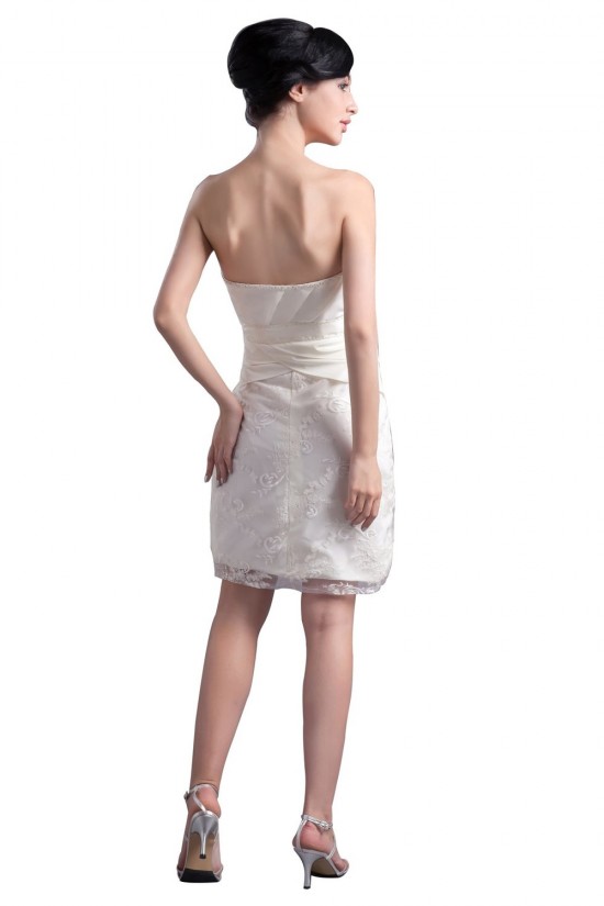 Short/Mini Strapless Bridesmaid Dresses/Wedding Party Dresses BD010074 Short/Mini Strapless Bridesmaid Dresses/Wedding Party Dresses BD010074