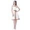 A-Line Strapless Short Satin Bridesmaid Dresses/Wedding Party Dresses BD010080