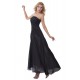A-Line One-Shoulder Long Black Chiffon Bridesmaid Dresses/Wedding Party Dresses BD010081 A-Line One-Shoulder Long Black Chiffon Bridesmaid Dresses/Wedding Party Dresses BD010081