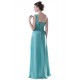 Sheath/Column One-Shoulder Long Blue Chiffon Bridesmaid Dresses/Wedding Party Dresses BD010086 Sheath/Column One-Shoulder Long Blue Chiffon Bridesmaid Dresses/Wedding Party Dresses BD010086