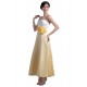 A-Line Strapless Tea Length Bridesmaid Dresses/Wedding Party Dresses BD010095 A-Line Strapless Tea Length Bridesmaid Dresses/Wedding Party Dresses BD010095