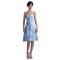 A-Line Sweetheart Short Blue Chiffon Bridesmaid Dresses/Wedding Party Dresses BD010096