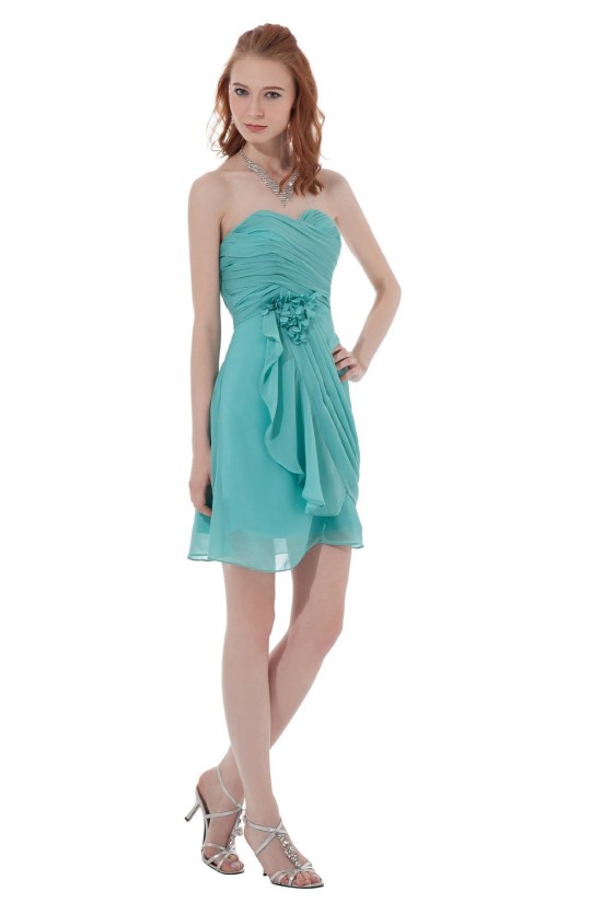 A-Line Sweetheart Short/Mini Chiffon Bridesmaid Dresses/Wedding Party Dresses BD010099 A-Line Sweetheart Short/Mini Chiffon Bridesmaid Dresses/Wedding Party Dresses BD010099