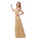 A-Line Strapless Long Satin Bridesmaid Dresses/Wedding Party Dresses BD010100