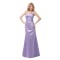 A-Line Strapless Long Satin Bridesmaid Dresses/Wedding Party Dresses BD010100