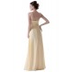 A-Line Strapless Long Black Chiffon Bridesmaid Dresses/Wedding Party Dresses BD010101