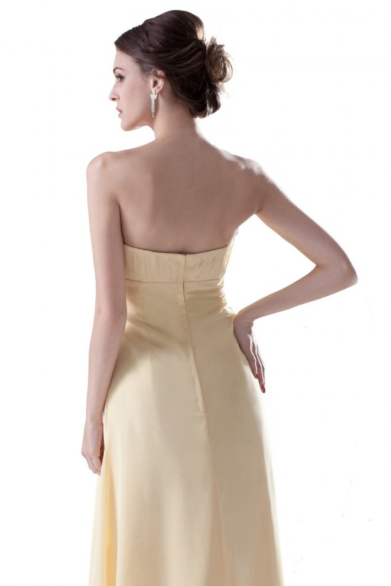 A-Line Strapless Long Black Chiffon Bridesmaid Dresses/Wedding Party Dresses BD010101 A-Line Strapless Long Black Chiffon Bridesmaid Dresses/Wedding Party Dresses BD010101