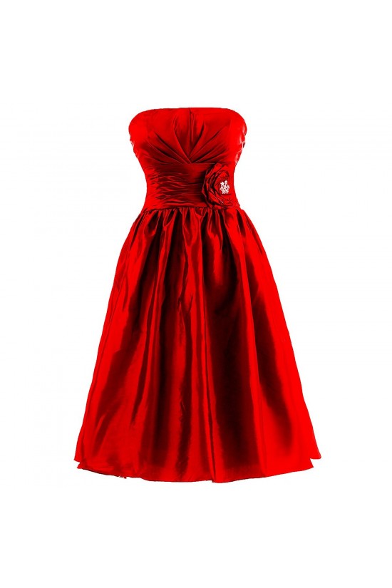 A-Line Strapless Short Bridesmaid Dresses/Wedding Party Dresses BD010105 A-Line Strapless Short Bridesmaid Dresses/Wedding Party Dresses BD010105