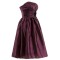 A-Line Strapless Short Bridesmaid Dresses/Wedding Party Dresses BD010105
