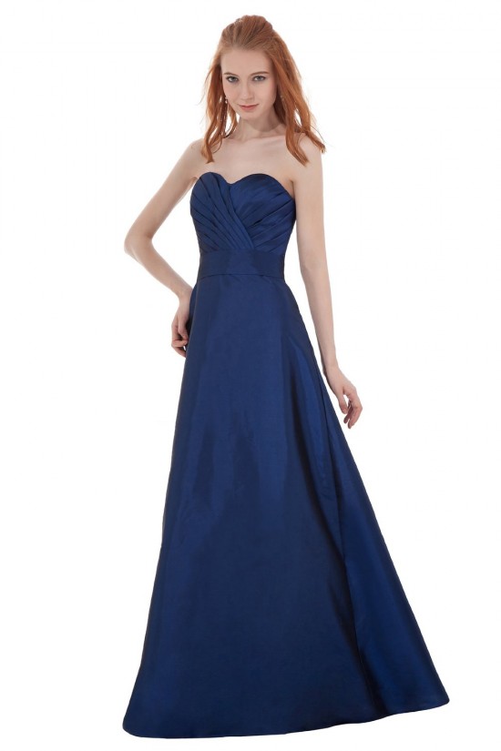 A-Line Sweetheart Long Blue Bridesmaid Dresses/Wedding Party Dresses BD010109 A-Line Sweetheart Long Blue Bridesmaid Dresses/Wedding Party Dresses BD010109