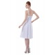 A-Line V-Neck Short White Chiffon Bridesmaid Dresses/Wedding Party Dresses BD010122 A-Line V-Neck Short White Chiffon Bridesmaid Dresses/Wedding Party Dresses BD010122