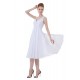 A-Line V-Neck Short White Chiffon Bridesmaid Dresses/Wedding Party Dresses BD010122 A-Line V-Neck Short White Chiffon Bridesmaid Dresses/Wedding Party Dresses BD010122