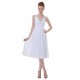 A-Line V-Neck Short White Chiffon Bridesmaid Dresses/Wedding Party Dresses BD010122 A-Line V-Neck Short White Chiffon Bridesmaid Dresses/Wedding Party Dresses BD010122