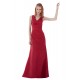 V-Neck Long Red Bridesmaid Dresses/Wedding Party Dresses BD010126 V-Neck Long Red Bridesmaid Dresses/Wedding Party Dresses BD010126