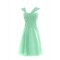 Short/Mini Mint Green Chiffon Bridesmaid Dresses/Wedding Party Dresses BD010128