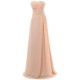 A-Line Sweetheart Long Chiffon Bridesmaid Dresses/Wedding Party Dresses BD010144
