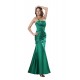 Sheath Strapless Long Green Satin Bridesmaid Dresses/Wedding Party Dresses BD010147 Sheath Strapless Long Green Satin Bridesmaid Dresses/Wedding Party Dresses BD010147