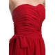 A-Line Sweetheart Short Red Chiffon Bridesmaid Dresses/Wedding Party Dresses BD010155
