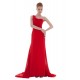A-Line One-Shoulder Long Red Chiffon Bridesmaid Dresses/Wedding Party Dresses BD010158 A-Line One-Shoulder Long Red Chiffon Bridesmaid Dresses/Wedding Party Dresses BD010158