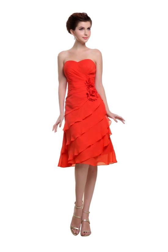 A-Line Sweetheart Short Chiffon Bridesmaid Dresses/Wedding Party Dresses BD010160 A-Line Sweetheart Short Chiffon Bridesmaid Dresses/Wedding Party Dresses BD010160