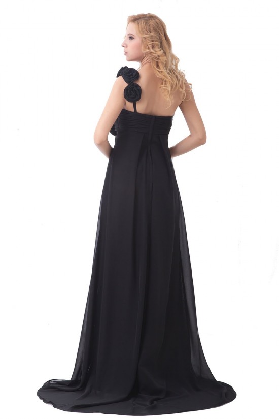 Empire One-Shoulder Long Chiffon Bridesmaid Dresses/Wedding Party Dresses/Maternity Dresses BD010164 Empire One-Shoulder Long Chiffon Bridesmaid Dresses/Wedding Party Dresses/Maternity Dresses BD010164