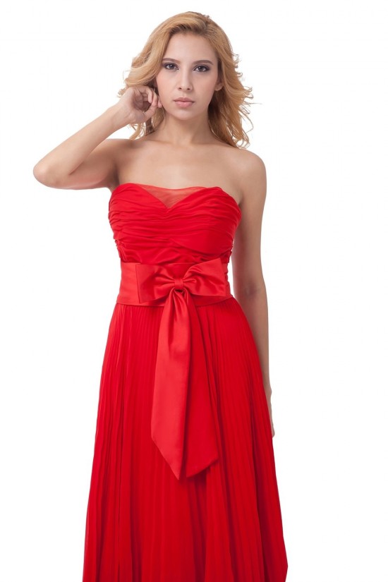 A-Line Pleated Long Red Chiffon Bridesmaid Dresses/Wedding Party Dresses BD010167 A-Line Pleated Long Red Chiffon Bridesmaid Dresses/Wedding Party Dresses BD010167